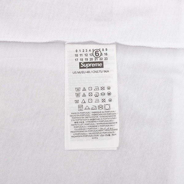 2024ss!シュプリーム MM6 偽物 メゾン・マルジェラ ボックスロゴ ティー tシャツ